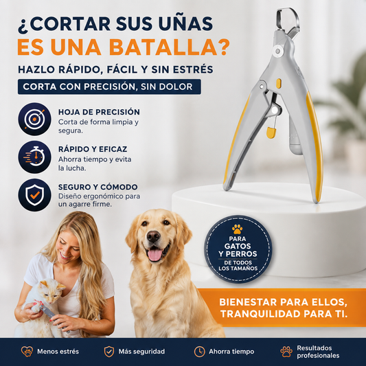 Tijeras y Cortaúñas Profesionales para el Aseo de Mascotas